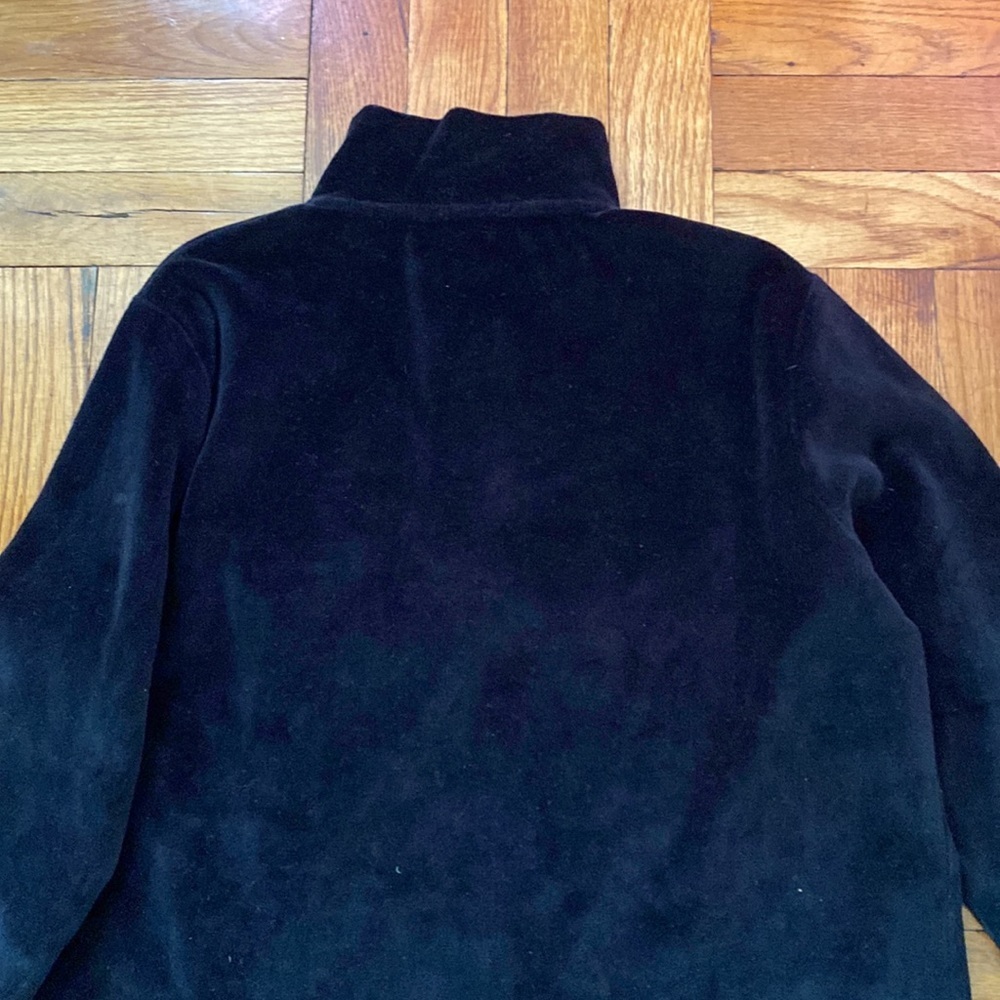vintage polo ralph lauren petite black sweater size: P/S - Picture 6 of 8